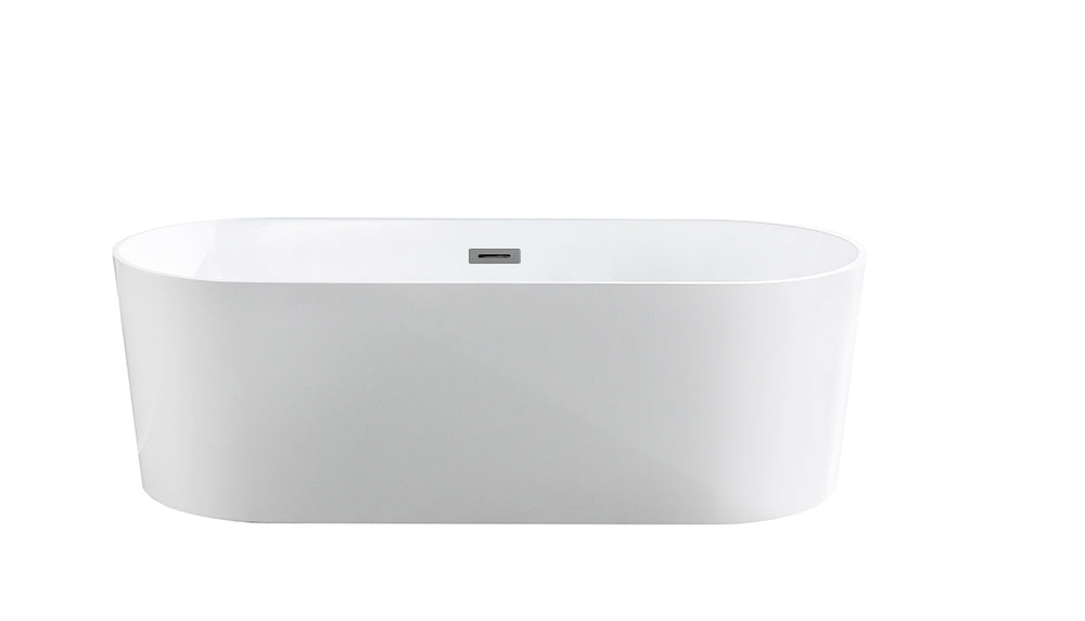 Ovia OBT1300-OF Free Standing Bathtub with Overflow 1300*710*550mm