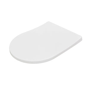 OSH221 – Thick Short Projection Toilet Seat Cover, White