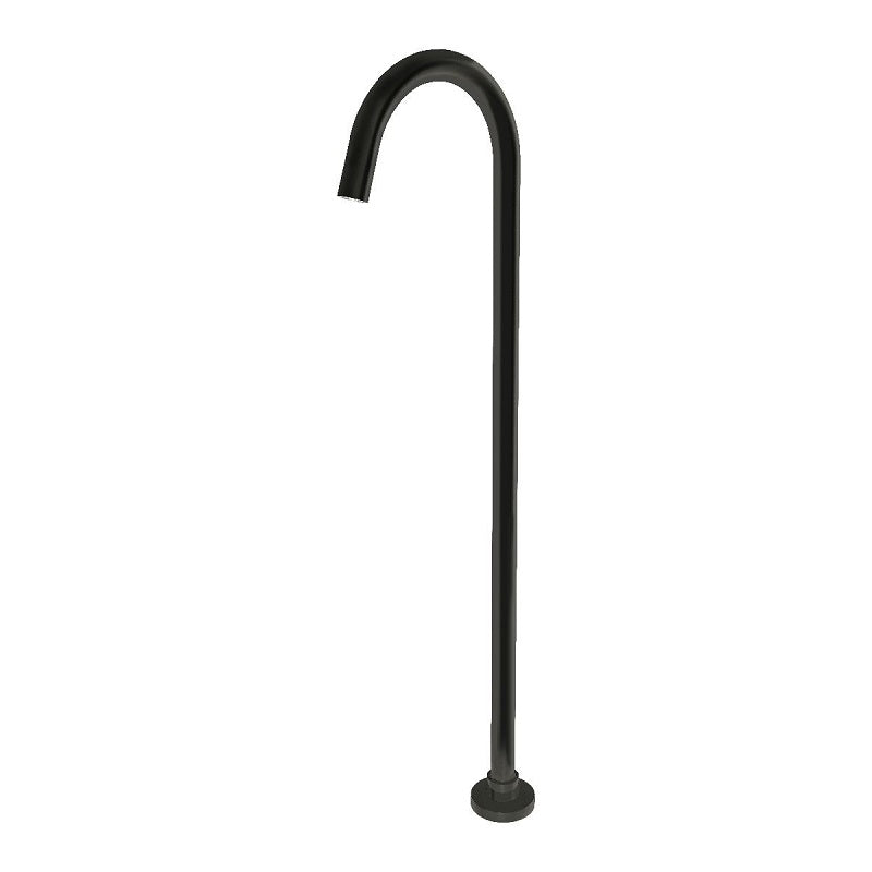 Black Round Floor Standing Mixer (Brass) OX0002.BS
