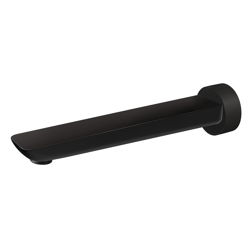 RUSHY Series Black Bathtub/Basin Wall Spout OX0015.BS