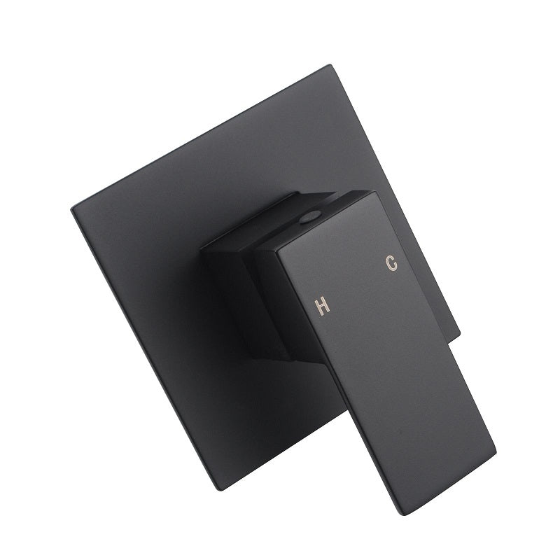 BLAZE Series Black Shower Wall Mixer OX0106.ST