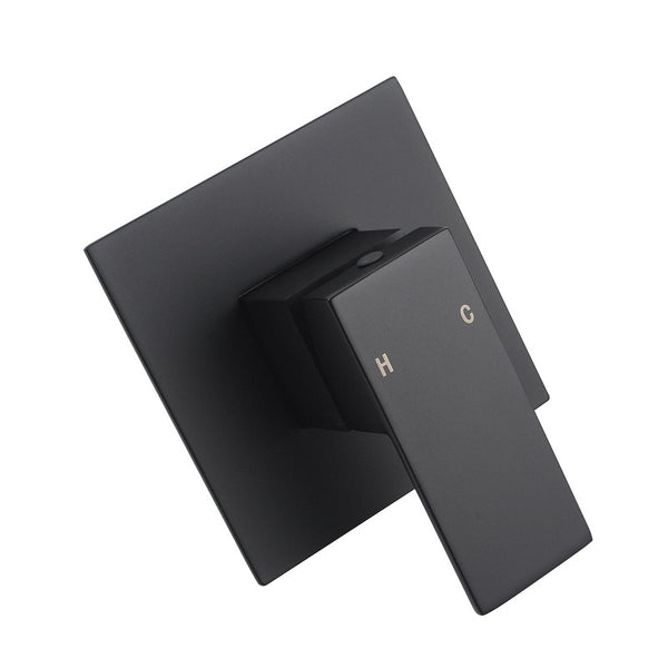 BLAZE Series Black Shower Wall Mixer OX0106.ST