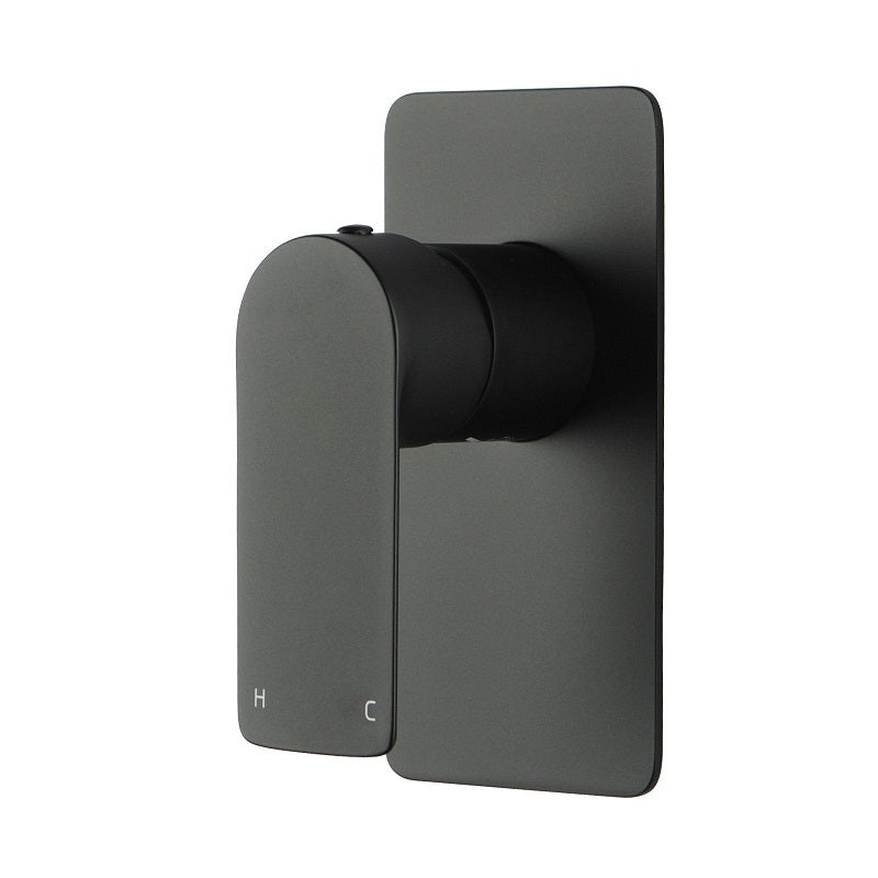 VOG Series Solid Brass Black Shower/Bath Wall Mixer OX0167.ST