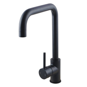 TSI Mixer Taps Electroplated Brass Matte Black Swivel Spout Kitchen Mixer Tap OX1027.KM