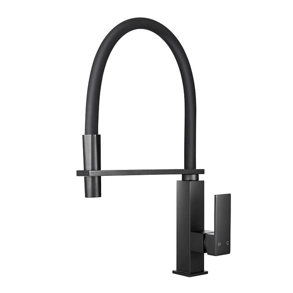 Matte Black Kitchen Sink Mixer Tap OX1032.KM