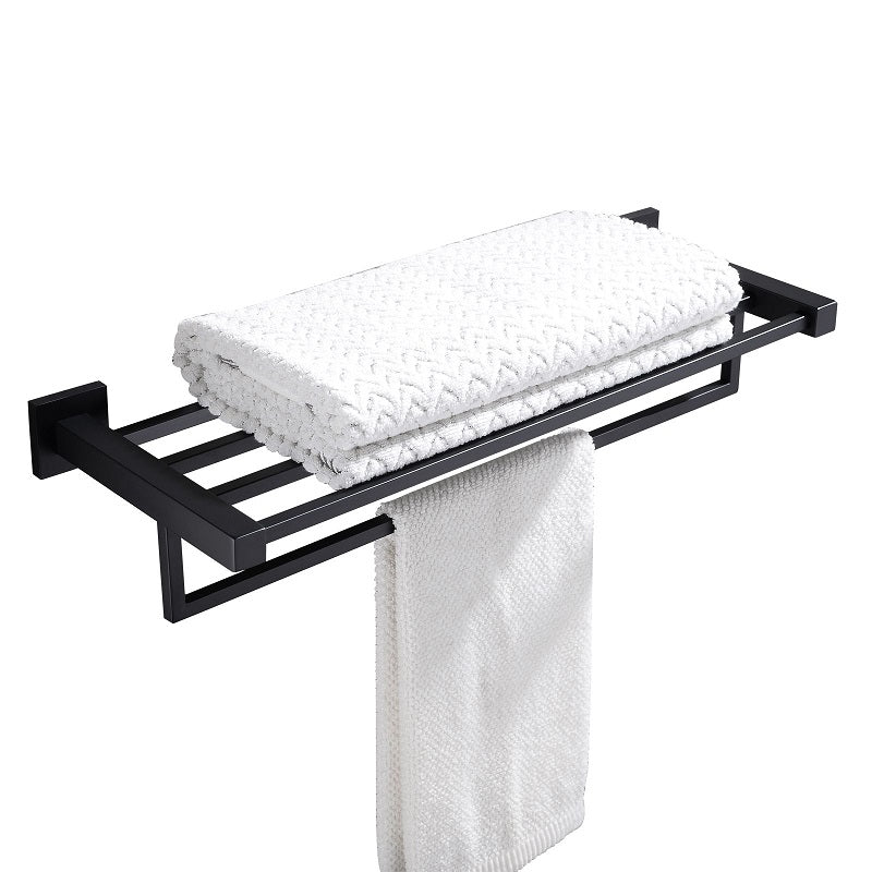 BLAZE Series Black Towel Rack 600mm OX6309.TR