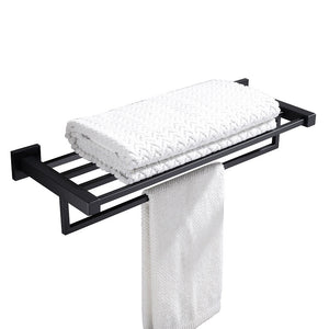BLAZE Series Black Towel Rack 600mm OX6309.TR