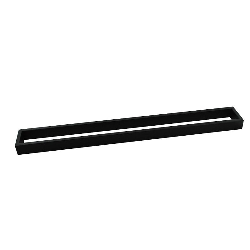 IVANO Series Black Single Towel Rail 600mm OX6401.TR