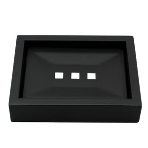 IVANO Series Black Soap Dish Holder OX6406.TR