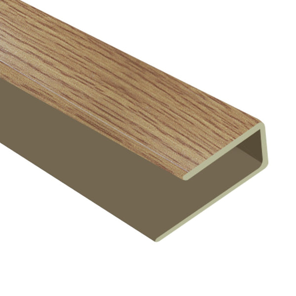 Timber Flooring Metal Junior End Trim - OAK