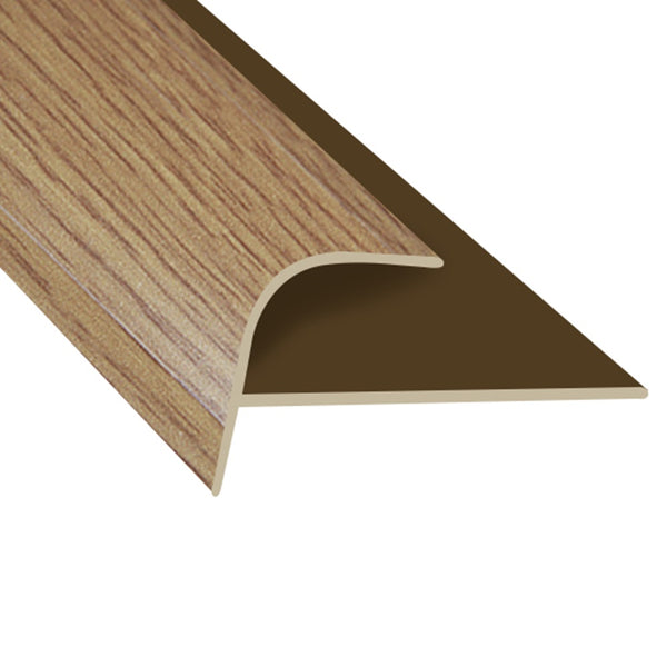 Timber Flooring Metal Senior Stair Trim - OAK