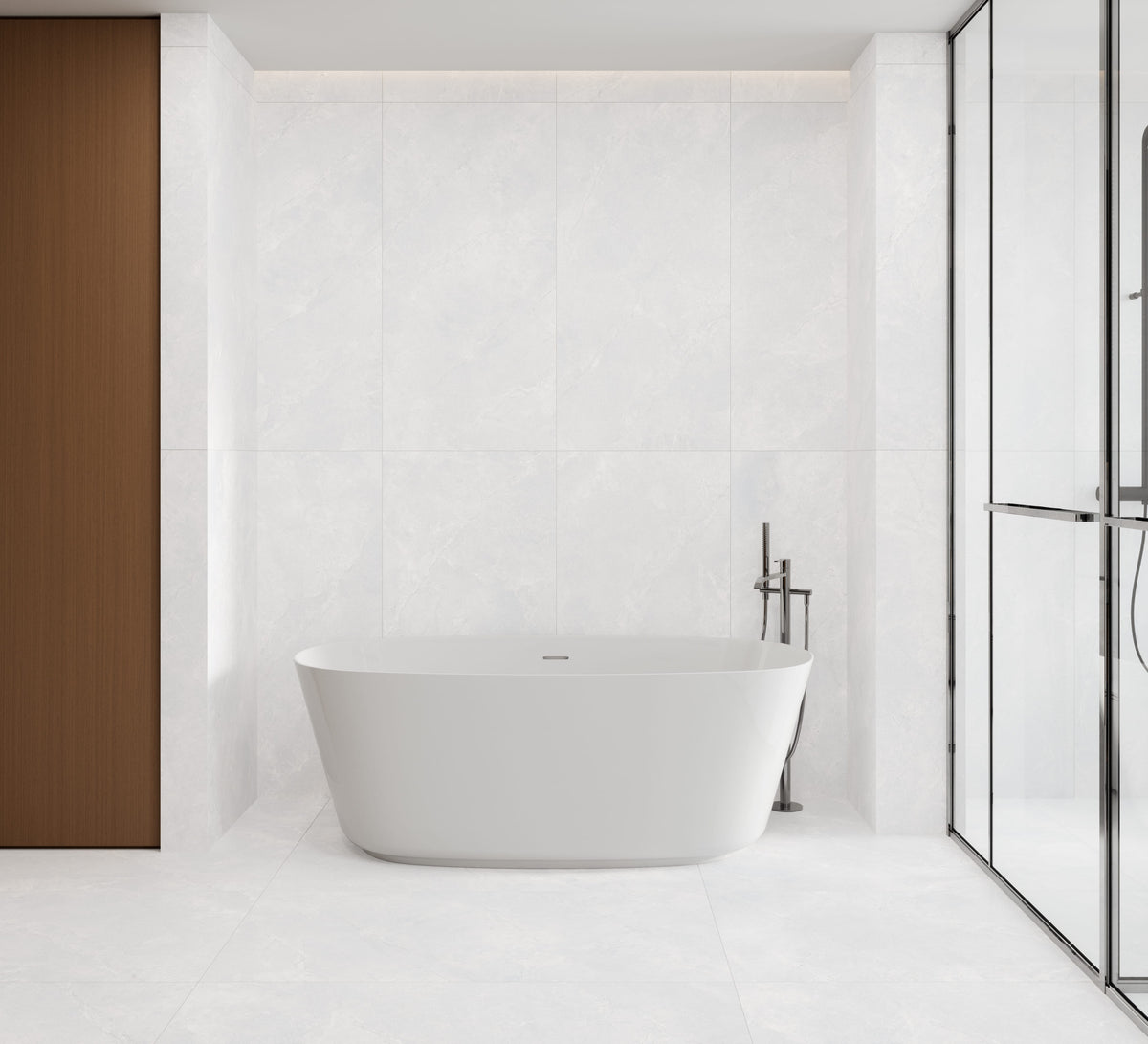 VT Tile Orbat White Matt Tile P4 600x600mm
