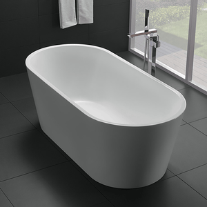 Noveen Bathtubs BTO1700 BLACK Oslo FREESTANDING BATHTUB in black 1700x800x600MM