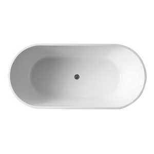 Noveen Bathtubs BTO1400 Oslo FREESTANDING BATHTUB 1400x720x590MM