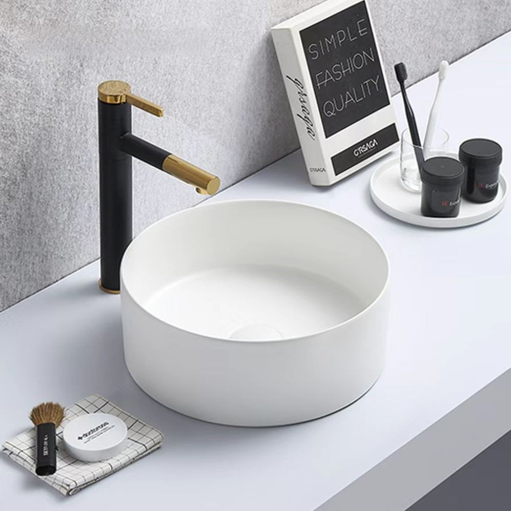 PA3011MW Above Counter Basin 301*301*107mm Matt White