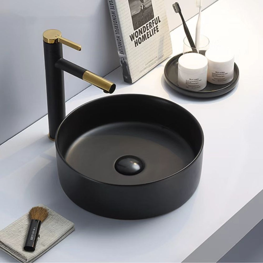PA3535MB Above Counter Basin 346*346*114mm Matt Black