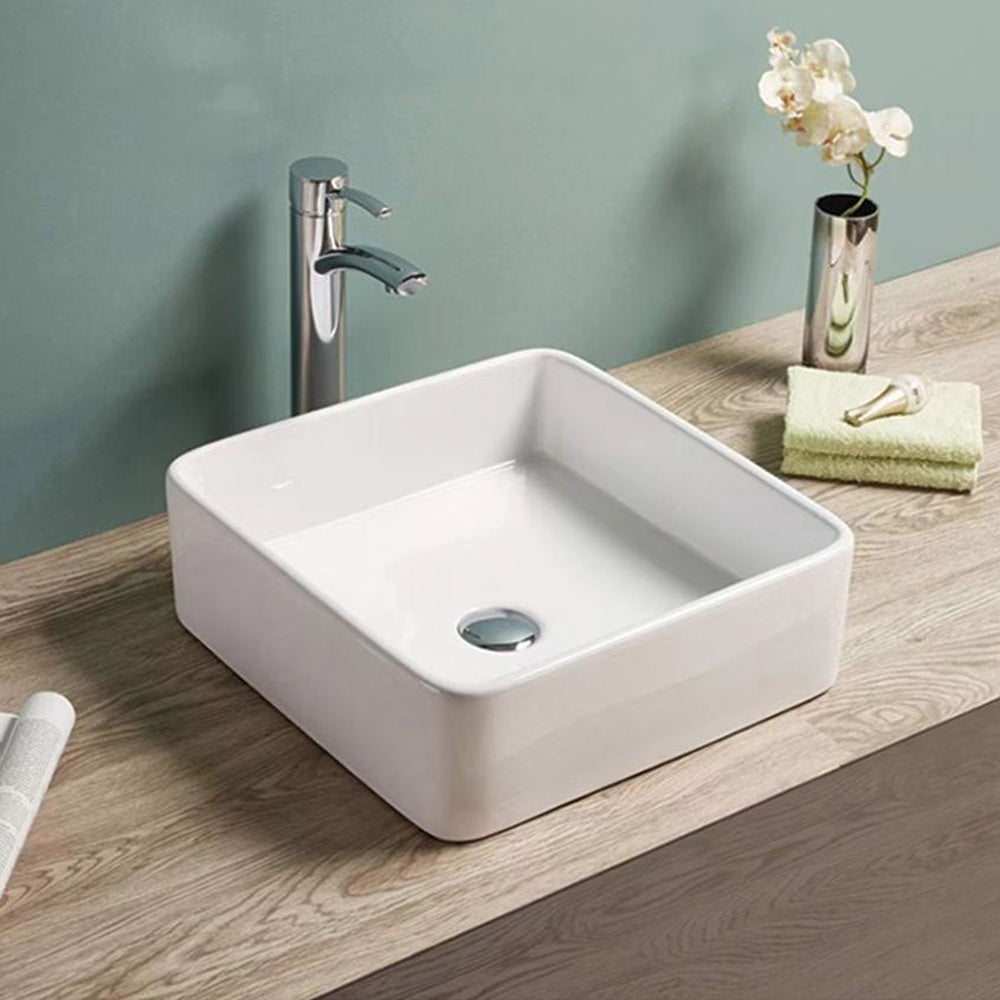 PA3636 Above Counter Basin 360*360*130mm Gloss White