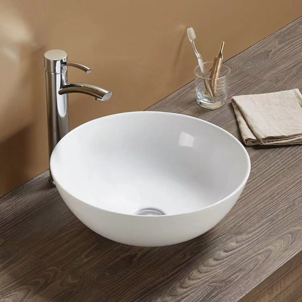 PA4040 Above Counter Basin 405*405*145mm Gloss White