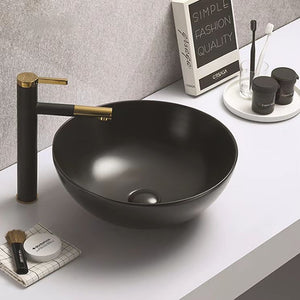 PA4040MB Above Counter Basin 405*405*145mm Matt Black