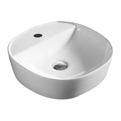 PA4040TH Above Counter Basin 400*400*120mm Gloss White