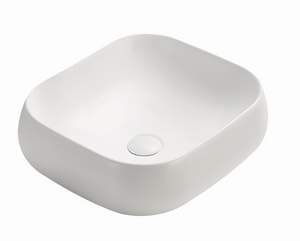 PA4540MW Above Counter Basin 450*400*145mm Matt White