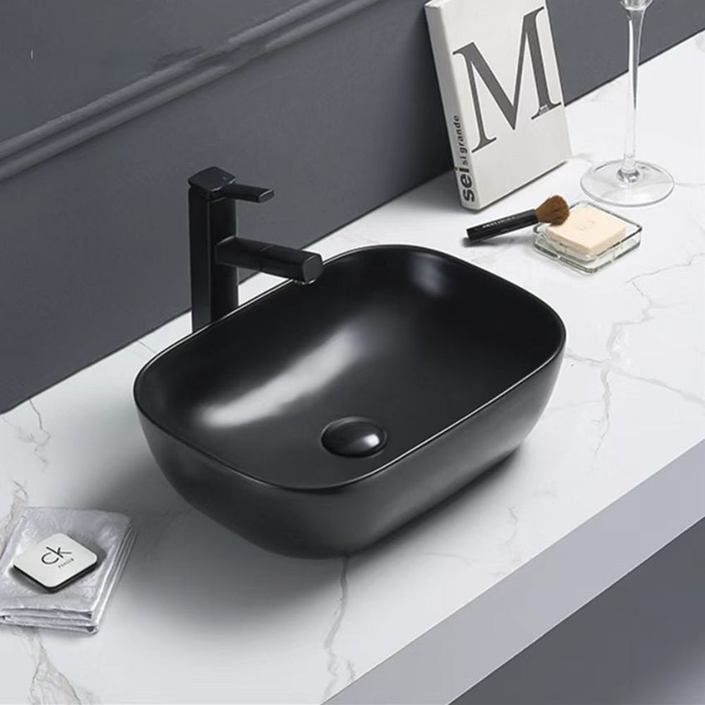 PA4632MB Above Counter Basin 460*320*135mm Matt Black