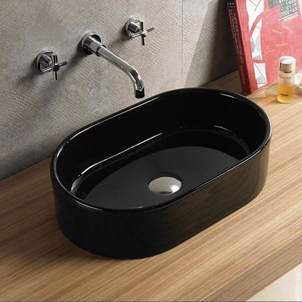 PA5535B Above Counter Basin 550*350*140mm Gloss Black