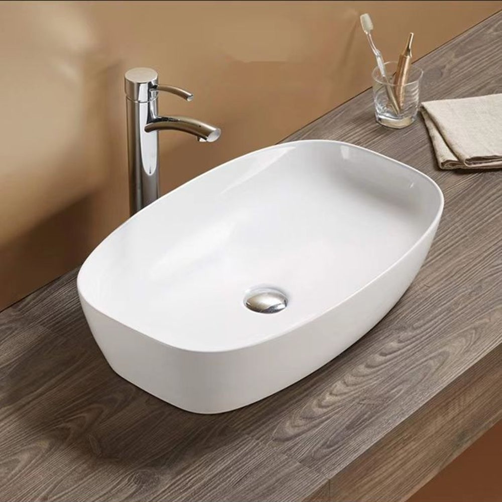 PA6038 Above Counter Basin 600*380*138mm Gloss White