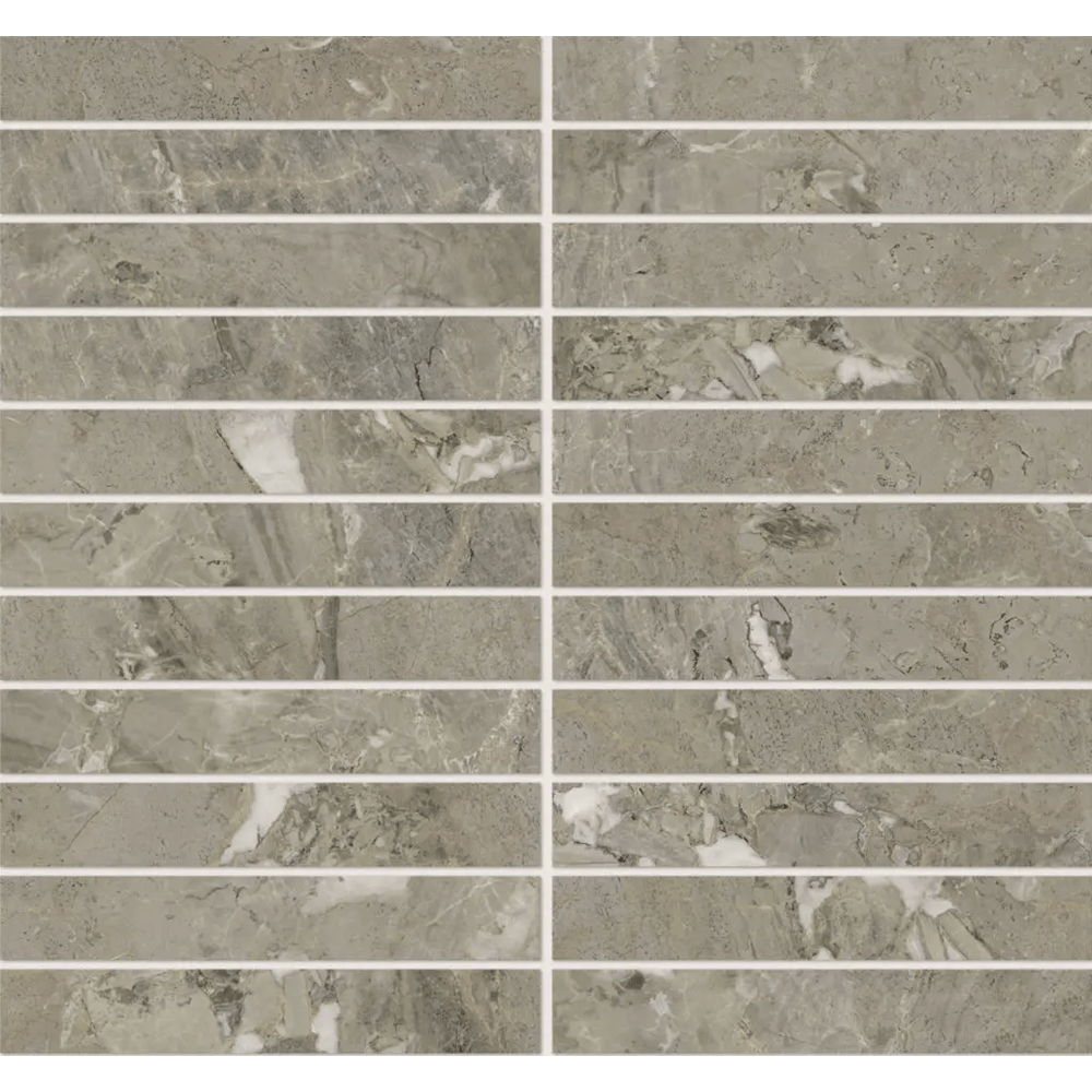 ET Tile PARGREYFIN	PARCO GREY MATT FINGER MOSAIC 23X148