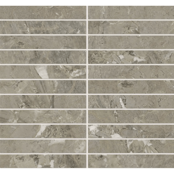 ET Tile PARGREYFIN	PARCO GREY MATT FINGER MOSAIC 23X148