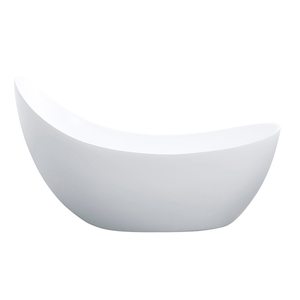 Posh PBT1500MW Free Standing Bathtub Non Overflow 1490*710*830mm