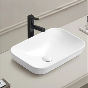 PI5134MW Above Counter Basin 520*340*155mm Matt White