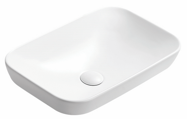 PI5134MW Above Counter Basin 520*340*155mm Matt White