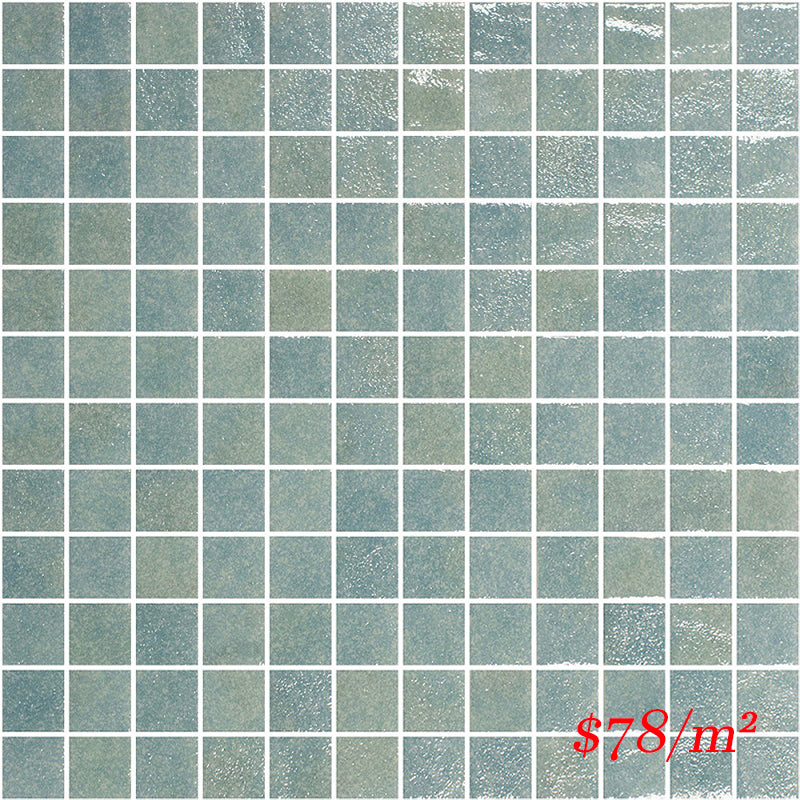 PM GN200 SQ 25X25MM GENUINE 200 MID GREEN (Sheet Size 311X311MM) Spain Made