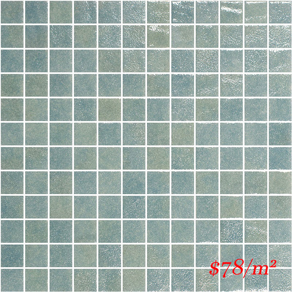PM GN200 SQ 25X25MM GENUINE 200 MID GREEN (Sheet Size 311X311MM) Spain Made