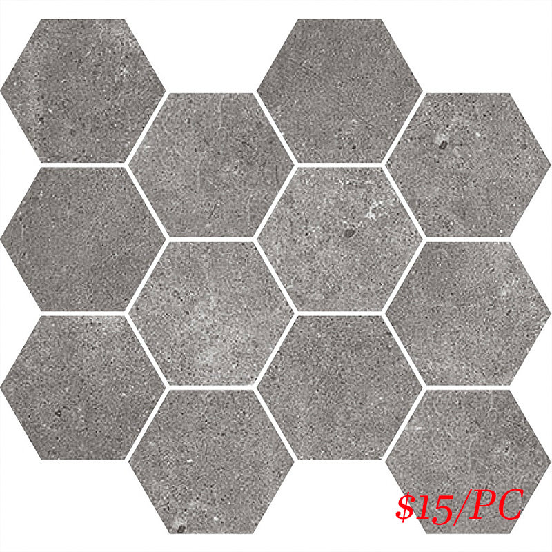PRD GRY30HEX PARADIGM GREY HEXAGON MOSAIC MATT 300X300MM