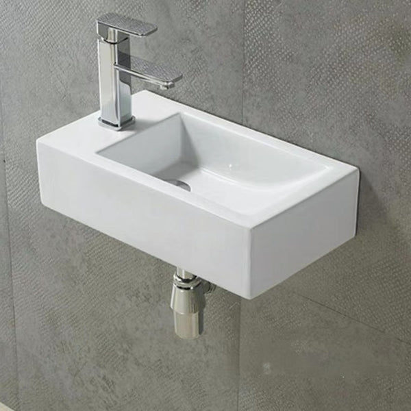 PW5025R - Above Counter / Wall Hung Basin 500x250x130MM