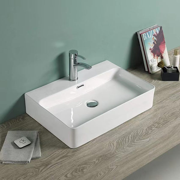 PW6042 - Above Counter / Wall Hung Basin 600x420x120MM