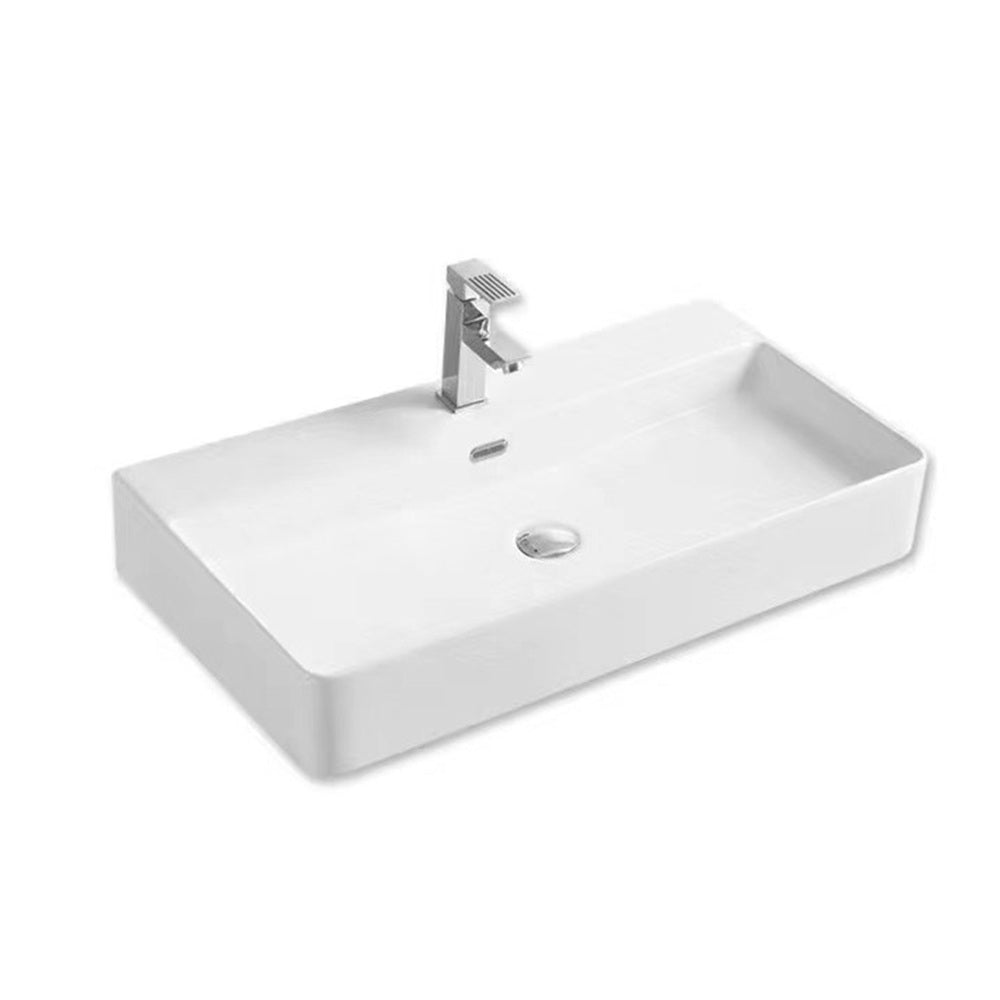 PW7042 - Above Counter / Wall Hung Basin 700x425x135MM