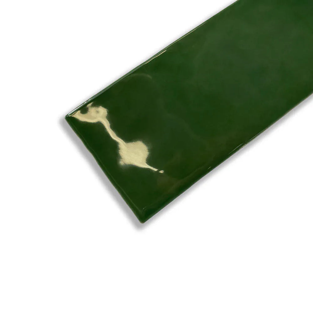 Casablanca Bottle Green Gloss Subway Tile 58X242mm