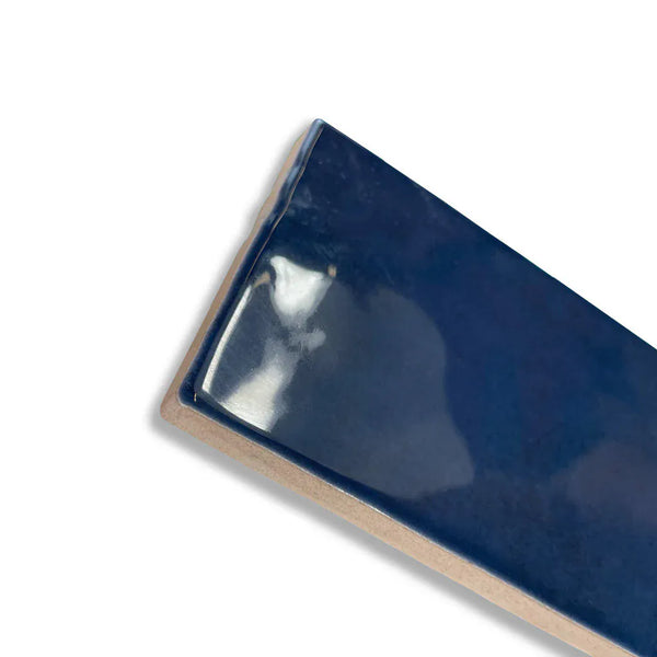 STI Tile Casablanca Navy Blue Gloss Subway Tile 58X242mm