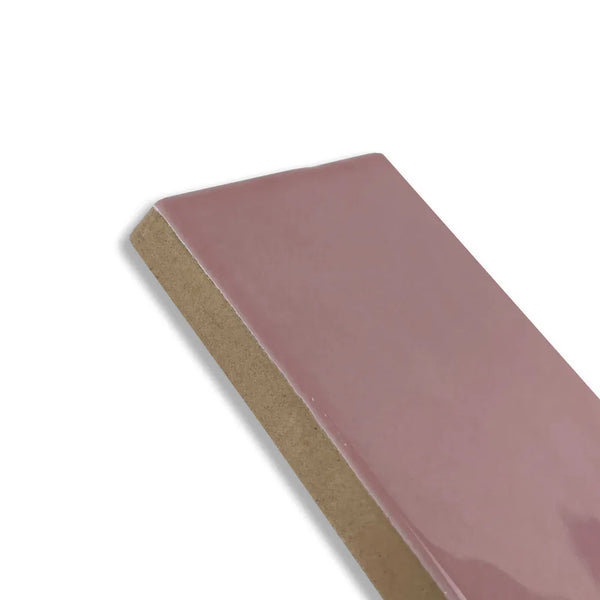STI Tile Casablanca Pink Gloss Subway Tile 58X242mm