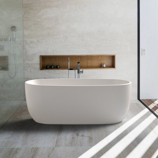 BTP1700GW Paris Freestanding Bathtub Gloss White 1700mm (Long) x 800mm (Wide) x 580mm (Height) (Copy)