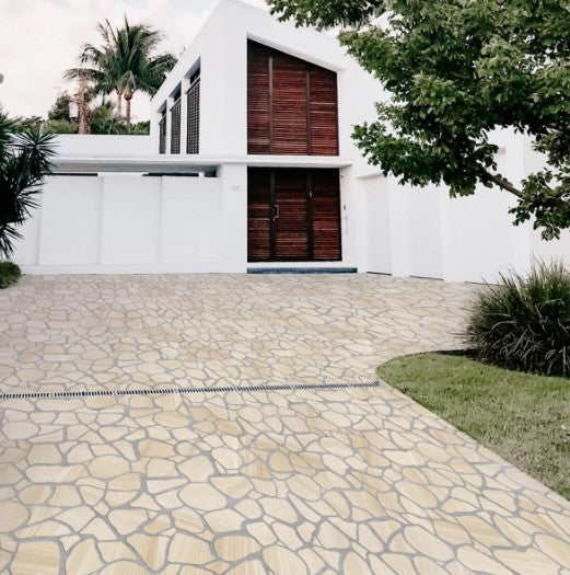 Pyrmont Sandstone Crazy Pave P5