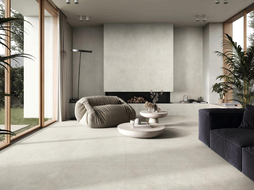 Petra Ivory Matt Tile 600x600mm