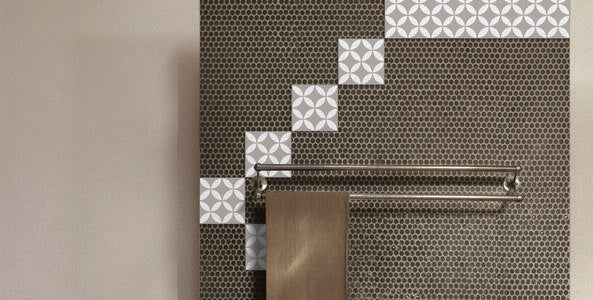 Picasso Evo Great Dane Grey Pattern Tile 200x200mm