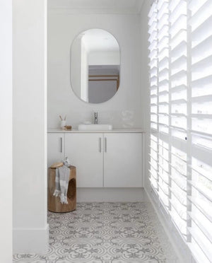 STI Tile Picasso Marrakesh Grey Pattern Tile 200x200mm