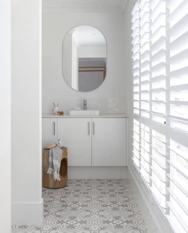 STI Tile Picasso Marrakesh Grey Pattern Tile 200x200mm