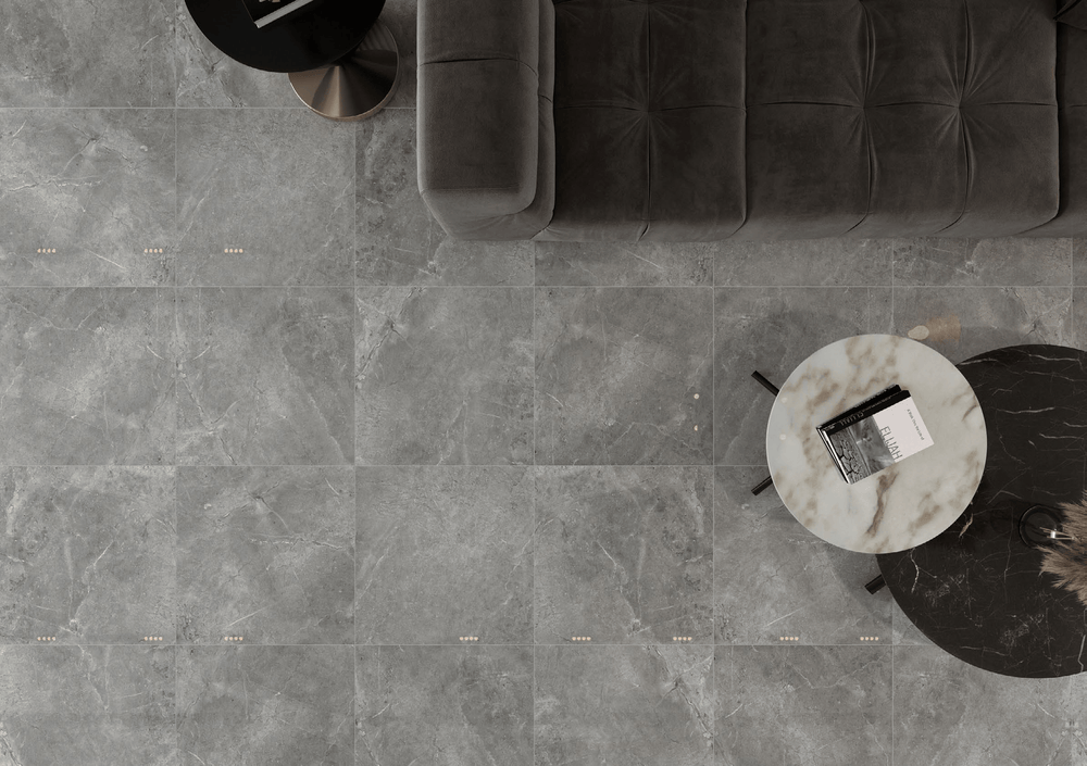 Portofino Smoke Polished Stone Look Tile 300X600mm