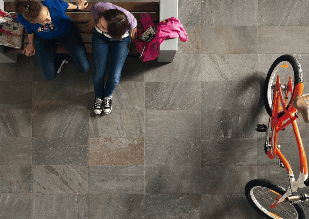 Quartz Design Dark R12 Matt Tile 300x605mm